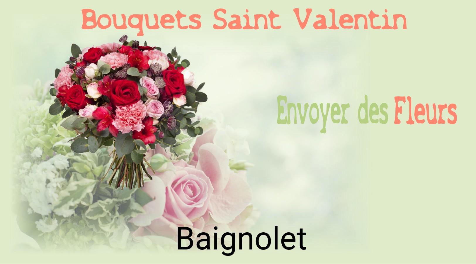 Roses de Saint-Valentin livrées à Baignolet